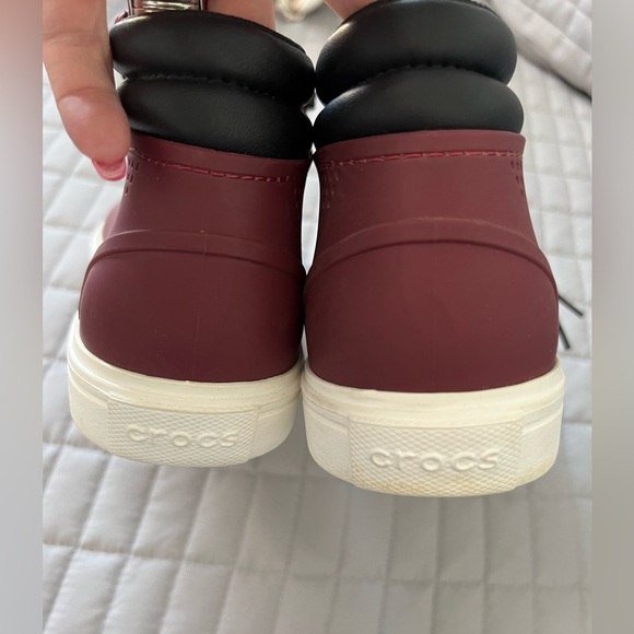 CROCS Citilane Roka Chukka Maroon Shoes - Picture 5 of 7